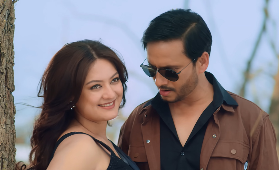 फिल्म ‘हर्ष’ को गीत ‘कुटु कुटु’ मा रोमान्टिक देखिए खगेन्द्र-वर्षा